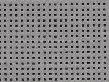 Alcantara oriongrau Kästchenperforation 142 cm Produkt Code 8210